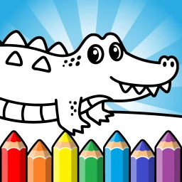 Easy coloring book for kids simgesi